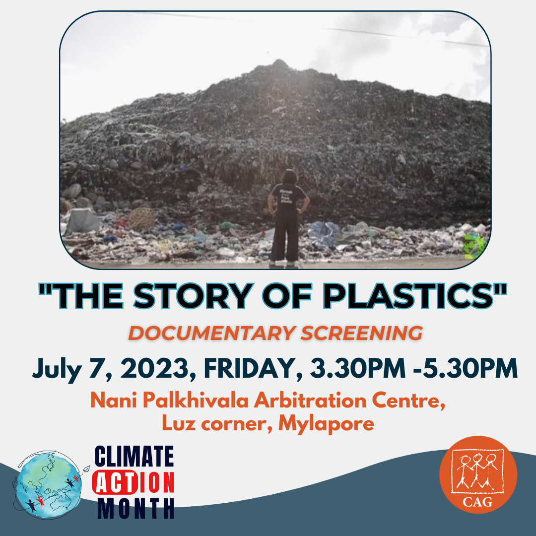 The Story of Plastics Documentary Screening CAG